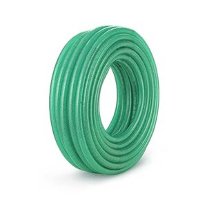 Garbnoire 0.75 Inch Heavy Duty 3 Layered Braided Water Hose Pipe | Garden Outdoors Pipes (15 Meter (49.2 Feet), Green)