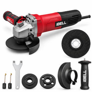 IBELL Angle Grinder AG10-68 | 680W Heavy Duty | Copper Armature | 100mm/4" Disc Dia | 11000 RPM | With Grinding Wheel & Guard