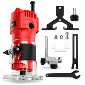 Professional Palm Router – 650W, 32000RPM, 6/6.35/8mm Collet for Precision Wood working