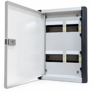 DeHMY 4 Way Three Phase Neutral (TPN) Double Door Distribution Board | TPN MCB Box, Double Door MCB Distribution Board
