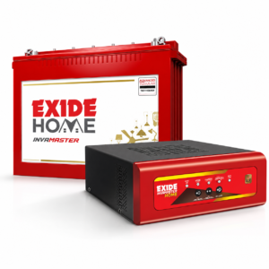 Exide STAR12V900 900VA/12V Pure Sine Wave Inverter + INVA Master IMTT1500 150Ah 12V Tall Tubular Battery Combo - 42M Inverter & 60M Battery Warranty