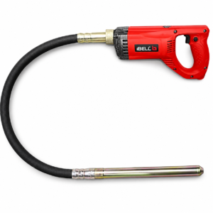 iBELL IBLCV50-81 Concrete Vibrator, 1050W, Copper Armature, 5000 RPM, 35mm Needle, 150Hz Vibration Frequency, 0.9m Amplitude, with 1.5m Rod | Portable Construction Tool for RCC, Slab & Beam