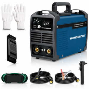 WONDERCUT 220A ARC Inverter Welding Machine WC-MMA-220-B | VRD & IGBT Anti-Shock Safety System | ARC Force Control | Advanced Touch Panel with Hot Start, Anti-Stick Functions