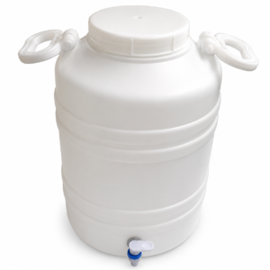 Subaa Plastic Water Dispenser/Bottle/tank/jar/Drum/Can/20l/25 Litre with Handle, Lid and Tap | Heavy Duty Durable Water Dispenser for Home/Kitchen/Office (30 litres) White Ideal for Daily Home Cooking Visit the Subaa Store
