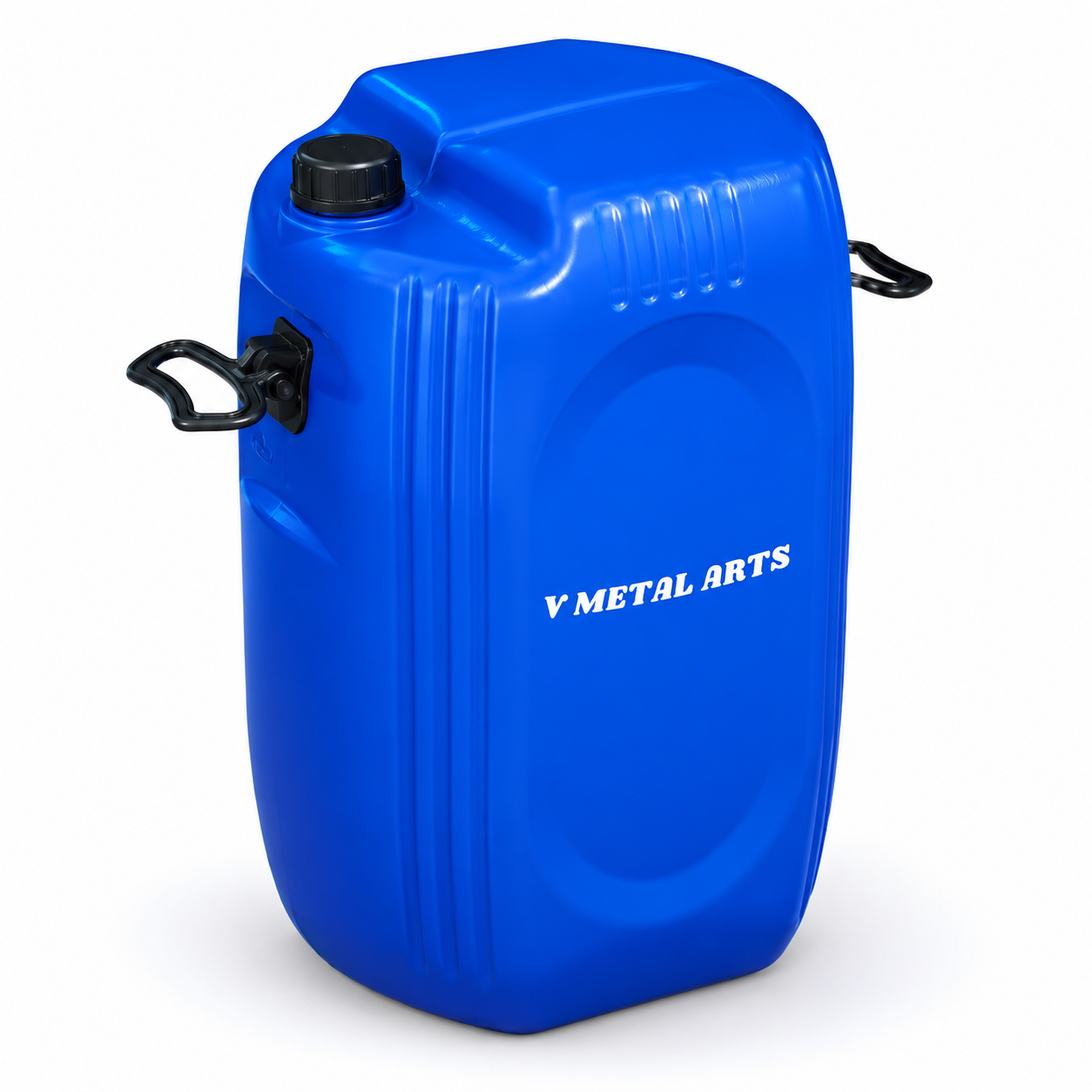 V METAL ARTS Plastic Jerry Can | 50 Litre | Water Storage Drum | Leak Proof Gallon | PVC Jerry Can | Refillable Empty Can with Sealed Cap | Fuel & Chemical Storage Container | for Generators, Jeeps, Marine, Boat and Other Vehicles