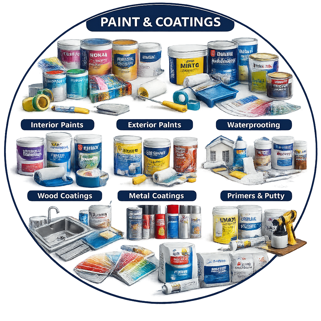 Paint & Coatings Products